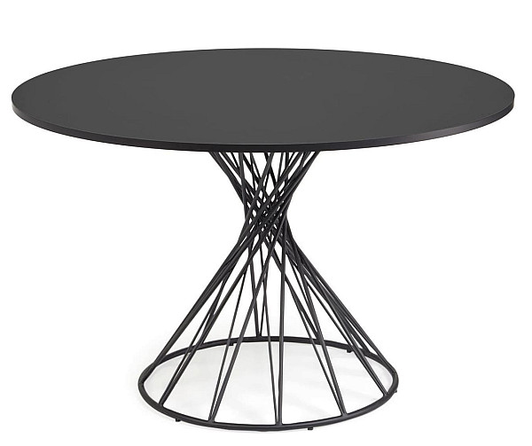 Обідній стіл La Forma NIUT 120 см Чорний CC6022M01-4