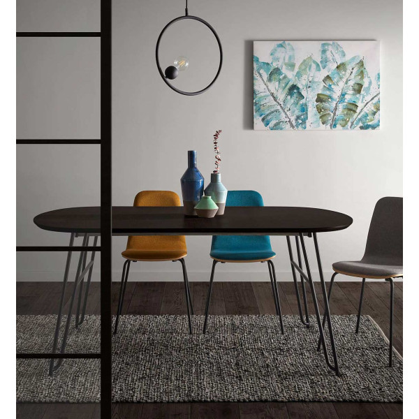 Раскладной обеденный стол La Forma NORFORT NR009M01 140 (220) x 90 см-0