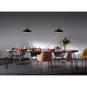 Розкладний обідній стіл La Forma NORFORT NR010M01 170 (320) x 100 см