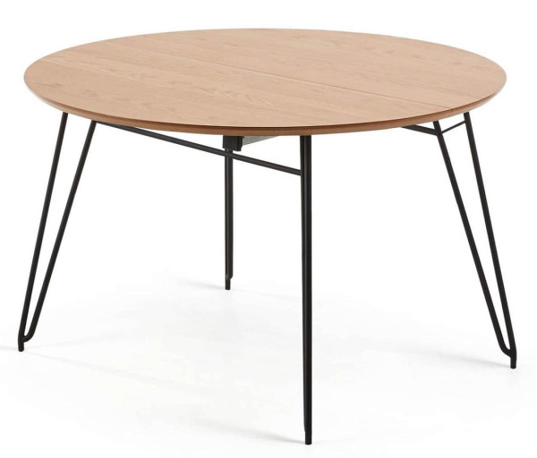 Раскладной обеденный круглый стол La Forma NOVAKS CC0969M46 120 (200) см-8