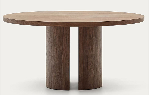 Обеденный стол La Forma Nealy T00011MW09 Орех Ø 150 см-3