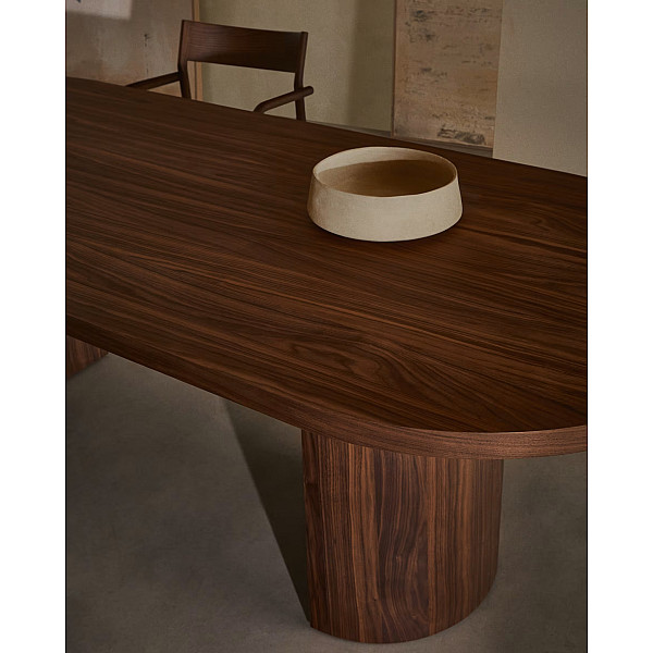 Обідній стіл La Forma Nealy T00013MW09 Горіх 240х100 см-1