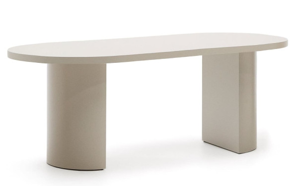 Обеденный стол La Forma Nealy T0100060LL05 Экрю 240х100 см-7