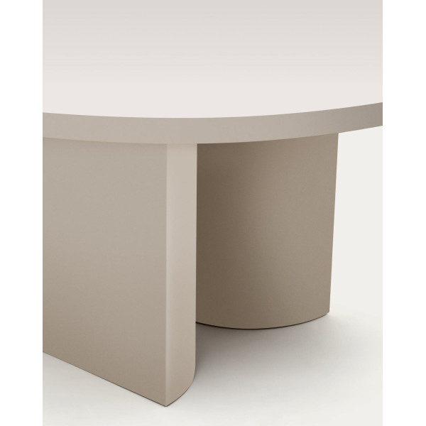 Обеденный стол La Forma Nealy T0300050LL05 Экрю Ø 150 см-8