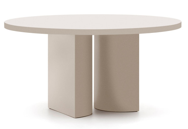 Обеденный стол La Forma Nealy T0300050LL05 Экрю Ø 150 см-6