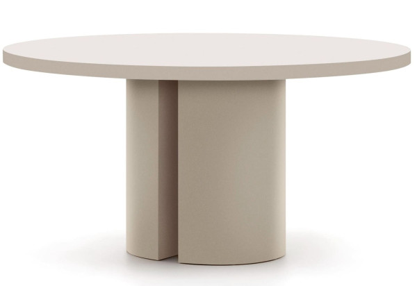 Обеденный стол La Forma Nealy T0300050LL05 Экрю Ø 150 см-2