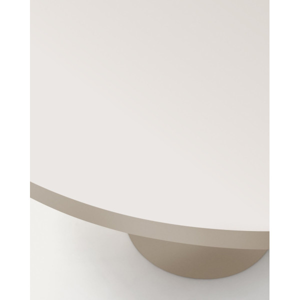 Обеденный стол La Forma Nealy T0300050LL05 Экрю Ø 150 см-9