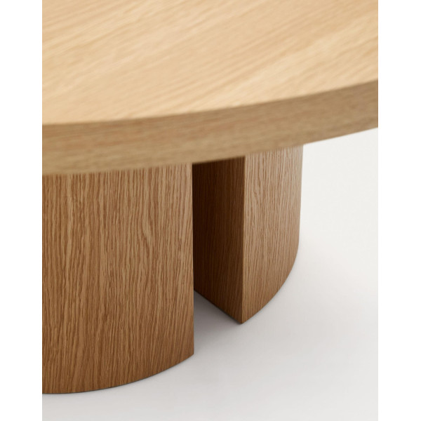 Обеденный стол La Forma Nealy T0300050MM40 Натуральный Ø 150 см-8