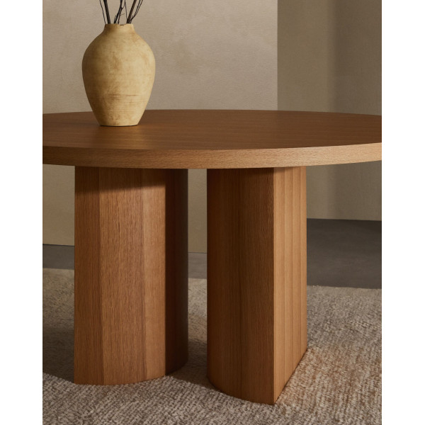 Обеденный стол La Forma Nealy T0300050MM40 Натуральный Ø 150 см-1