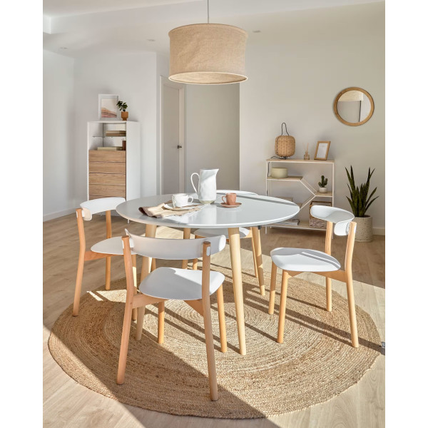 Розкладний обідній стіл La Forma OAKLAND 120-200 см CC0146L33 Розкладний обідній стіл La Forma OAKLAND 120-200 см CC0146L33-2