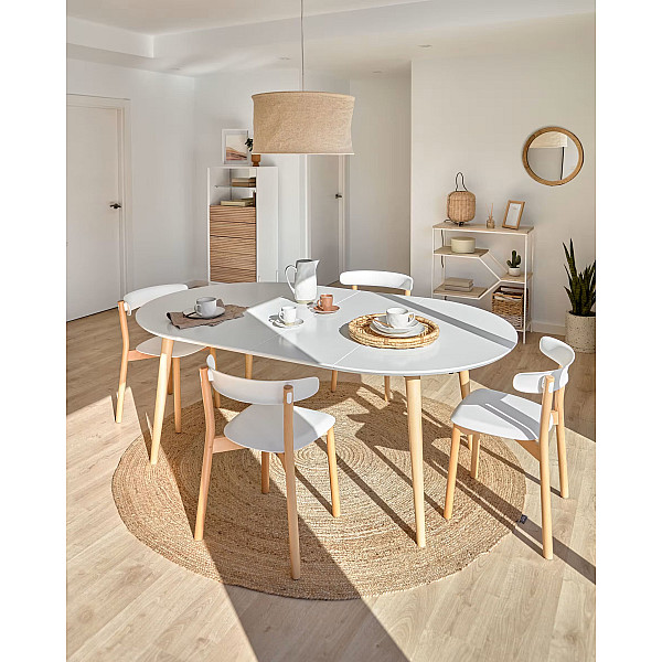 Розкладний обідній стіл La Forma OAKLAND 120-200 см CC0146L33-0