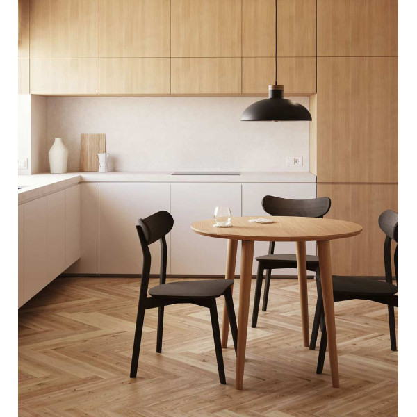 Розкладний обідній стіл La Forma OQUI T0300005MM40 90 (170) X 90 см-0