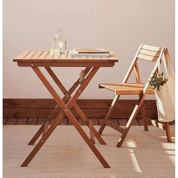 Складаний стіл La Forma SADIRAR J0500001MM43 70х70 см-0