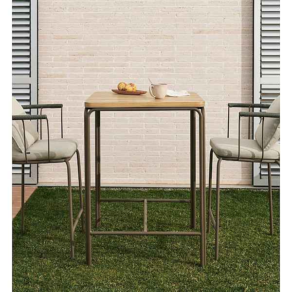 Барный стол La Forma SALGUER J0400003MM43 70х70 см-0