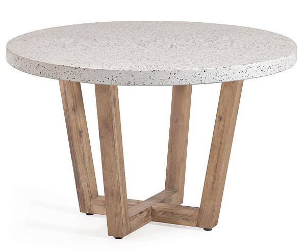 Обідній стіл La Forma SHANELLE CC2258PR05 Ø Білий 120 см-12