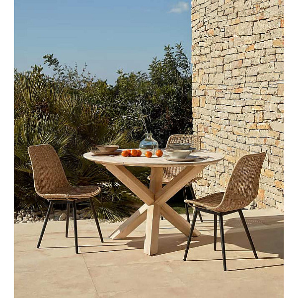 Обеденный садовый стол La Forma TERESINHA CC6124M47 Ø 150 см-0