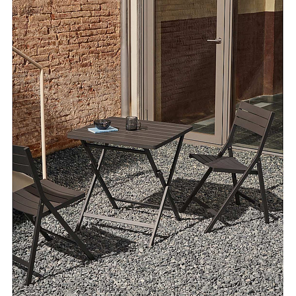 Складаний стіл La Forma TORRETA J0100072NN02 70х70 см-0