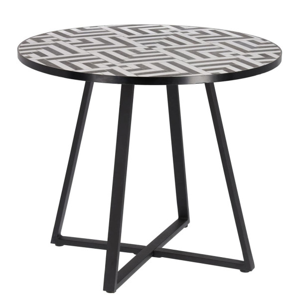 Обідній стіл La Forma Tella CC5118K05 Ø 90 см-3