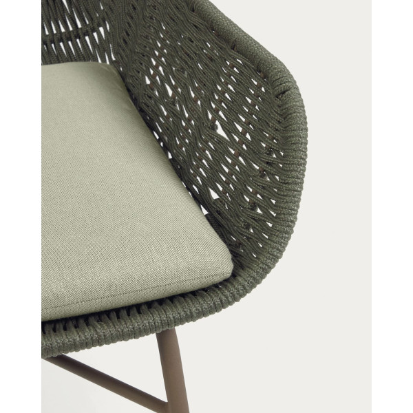Крісло La Forma ABELI CC2243J19 Оливковий-5