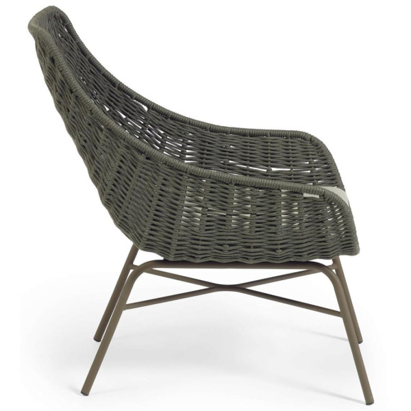 Крісло La Forma ABELI CC2243J19 Оливковий-2