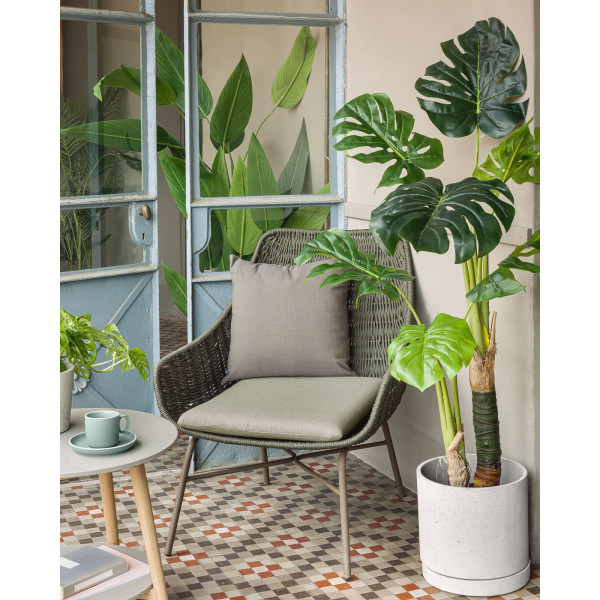 Крісло La Forma ABELI CC2243J19 Оливковий-1