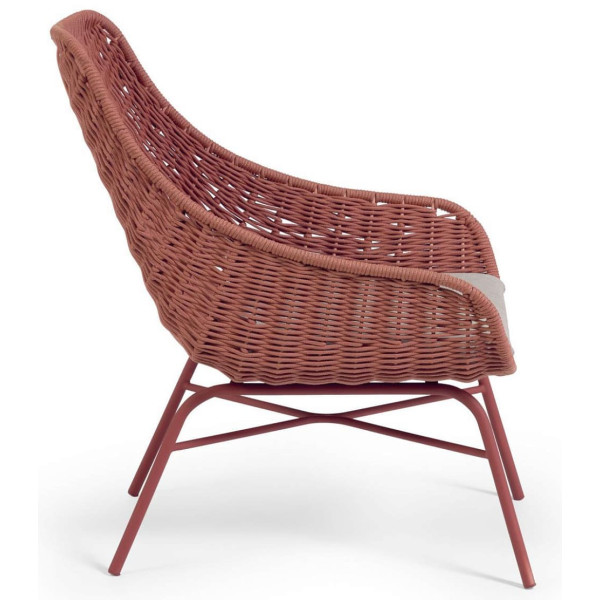 Крісло La Forma ABELI CC2243J86 Рожевий-3