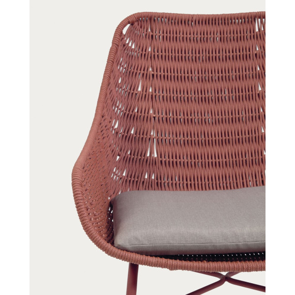 Крісло La Forma ABELI CC2243J86 Рожевий-5