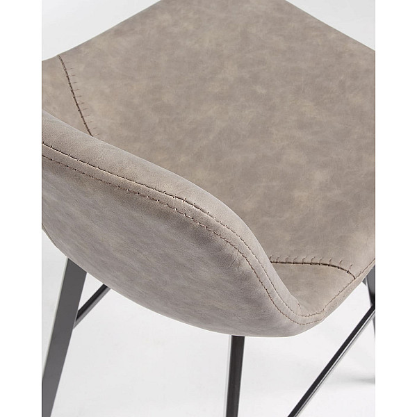 Барний стілець La Forma ANDI Сіро-коричневий-4