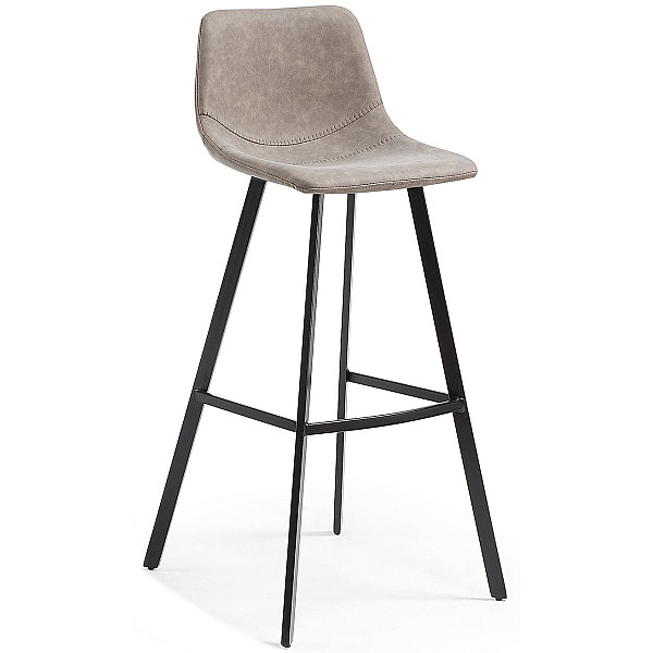 Барний стілець La Forma ANDI Сіро-коричневий-0