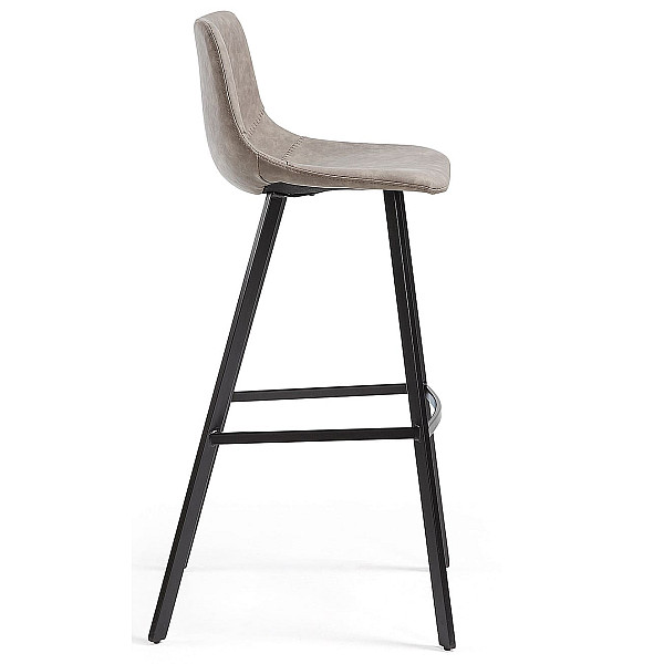 Барний стілець La Forma ANDI Сіро-коричневий-2