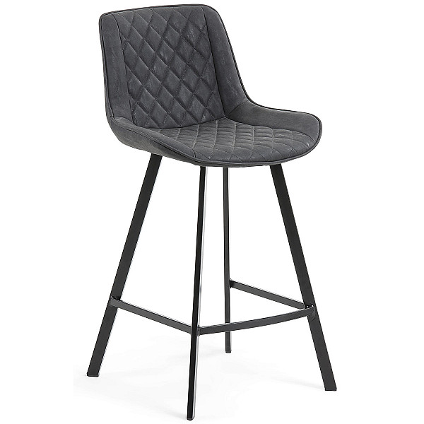 Полубарный стул La Forma ARIAN Графит-0