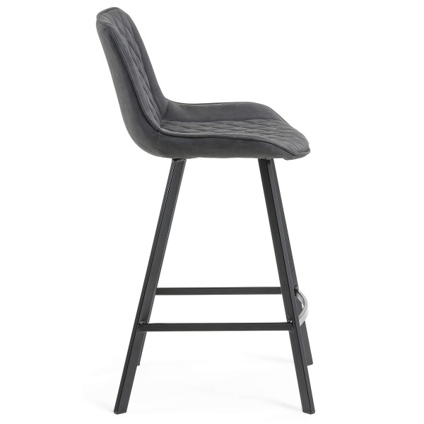 Полубарный стул La Forma ARIAN Графит-3
