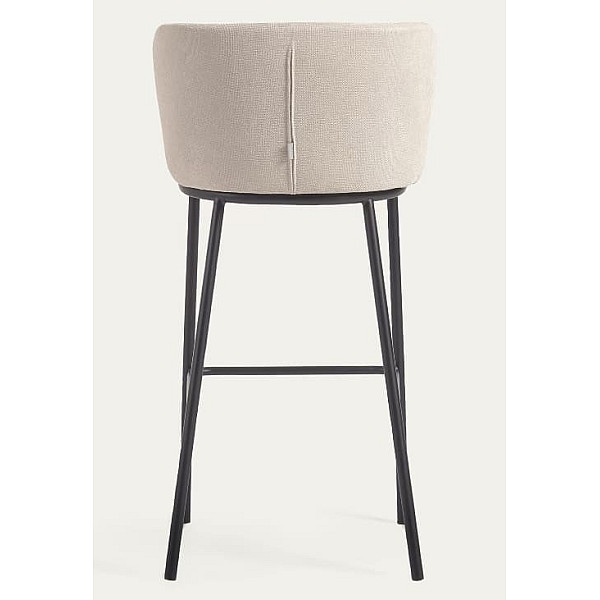 Барный стул La Forma CISELIA CC3001KY12 Бежевый ткань Синель-6