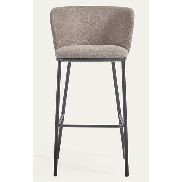 Барний стілець La Forma CISELIA CC3001KY10 Коричневий тканина Синель-3