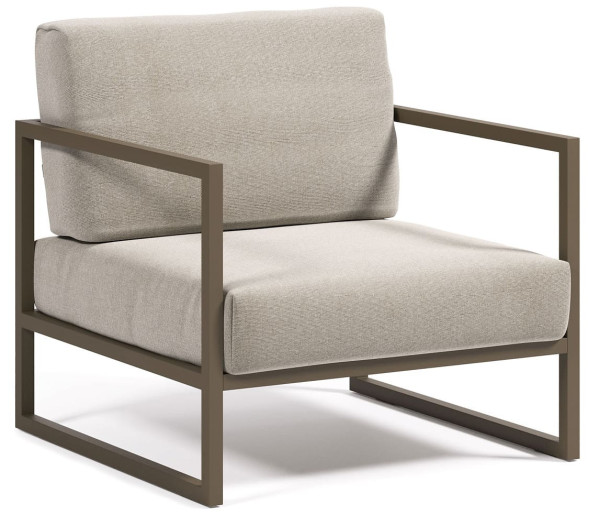 Кресло La Forma COMOVA O100_10_ST79 Светло-серое-0