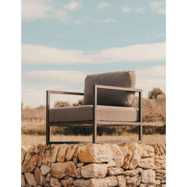 Кресло La Forma COMOVA O100_10_ST79 Светло-серое-1