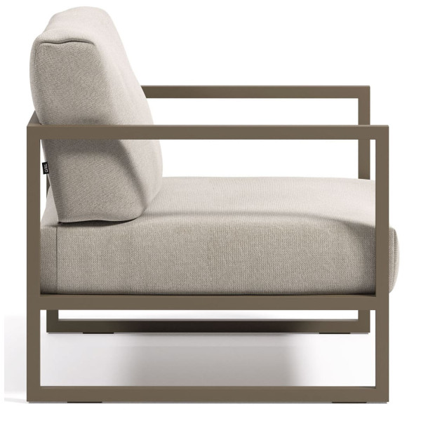 Кресло La Forma COMOVA O100_10_ST79 Светло-серое-2