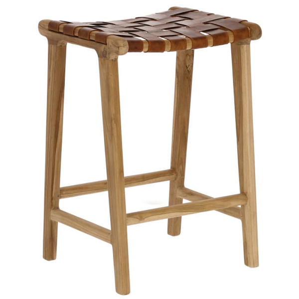 Напівбарний стілець La Forma Calixta Коричневий CC1948P10-0