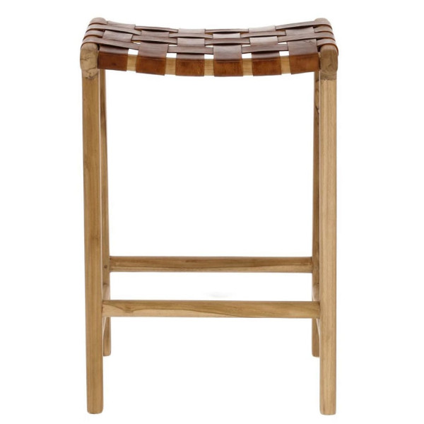 Напівбарний стілець La Forma Calixta Коричневий CC1948P10-2