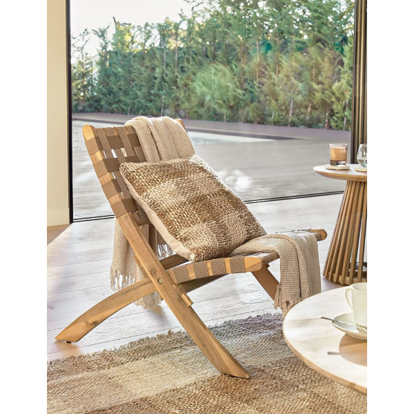 Стул складной La Forma Chabeli CC2094J12 Бежевый-1