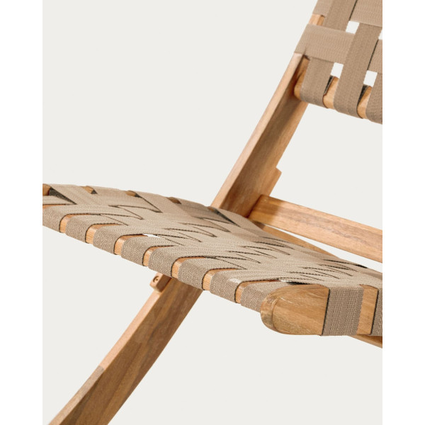 Стул складной La Forma Chabeli CC2094J12 Бежевый-9