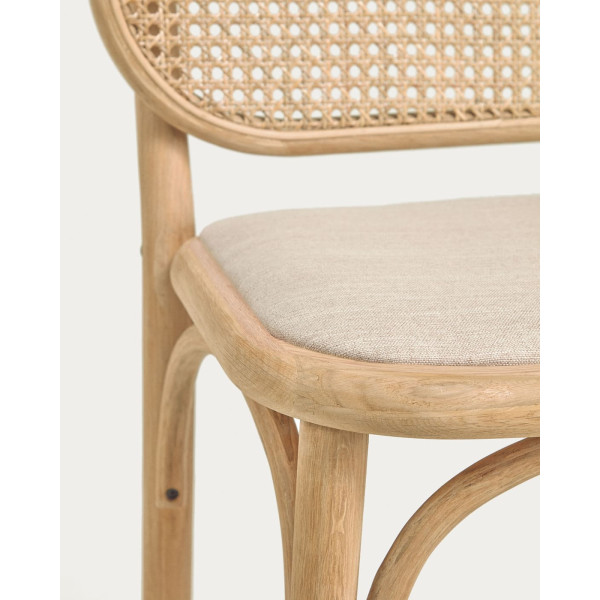 Напівбарний стілець La Forma Doriane Бежевий-6