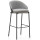 Барный стул La Forma EAMY C0600002HE12 Серый-черный