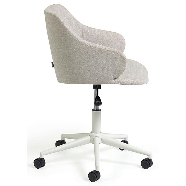 Стілець на коліщатках La Forma Einara CC2261GR39 Світло-сірий-8