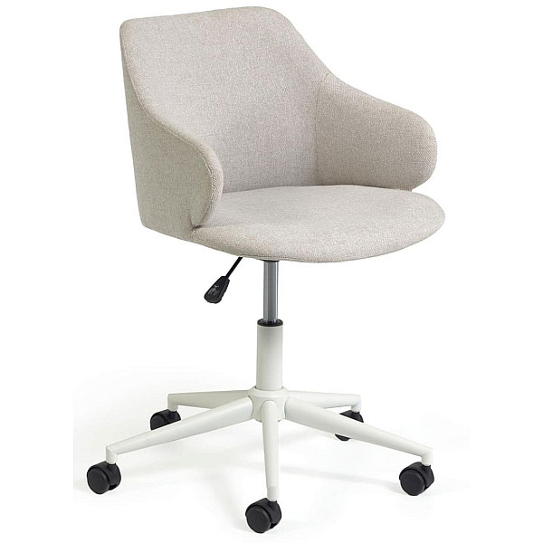 Стілець на коліщатках La Forma Einara CC2261GR39 Світло-сірий-0