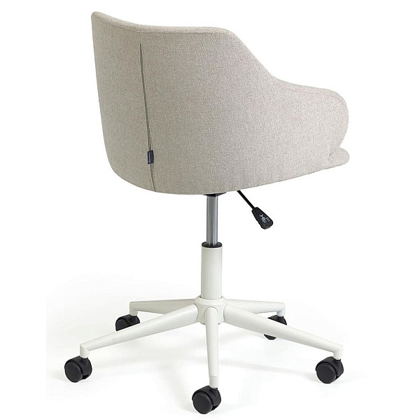 Стілець на коліщатках La Forma Einara CC2261GR39 Світло-сірий-9