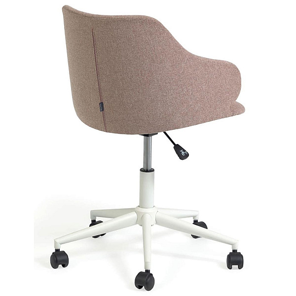 Стул на колесиках La Forma Einara CC2261GR24 Розовый-11