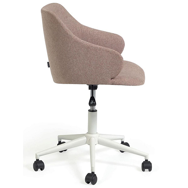 Стул на колесиках La Forma Einara CC2261GR24 Розовый-10