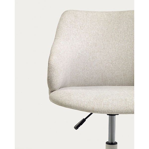 Стілець на коліщатках La Forma Einara CC2261GR39 Світло-сірий-10