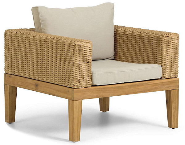 Кресло La Forma GIANA CC2104J12 Бежевый-0